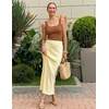 MEROKEETY Womens Summer Casual Ribbed Knit Square Neck Basic Tank Tops 2026 | Fitted, Sleeveless Sweater Top, Trendy Shirt, Versatile Clothes, Stretchable, Soft, Simple Outfit, Classy, Layering Blouse(Caramel)