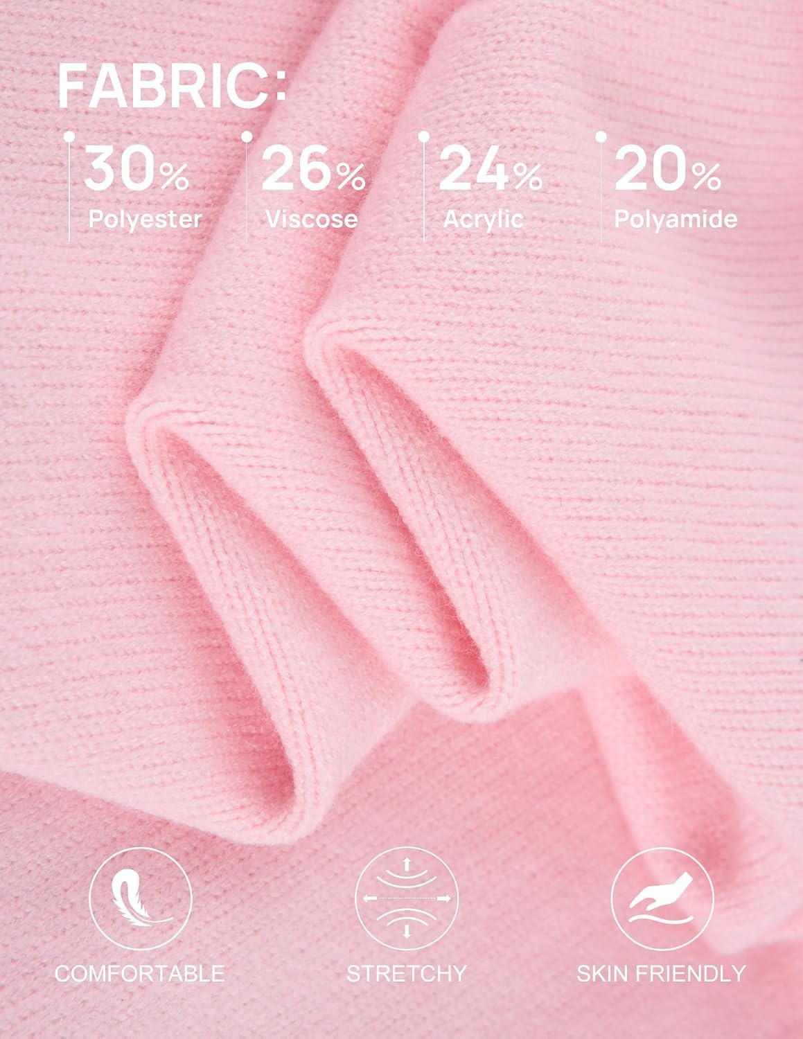 image:imageMEROKEETY Womens Fall Lightweight Sweater Business Casual Tops Ladies Work Sweaters Notched Neck Long Sleeve Horse bit Accents Vintage Pullover 2026 Winter Fashion ClothingPink