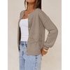 MEROKEETY Women’s Fall Floral Button Up Lightweight Cardigan Sweater Trendy | Long Sleeve, 3D Flowers, Ribbed Knit Details, Soft Fabric, Loose Fit Outfits, Warm Cozy Sweaters, 2026 Winter Clothes(Camel)