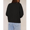 MEROKEETY Women’s Fall Floral Button Up Lightweight Cardigan Sweater Trendy | Long Sleeve, 3D Flowers, Ribbed Knit Details, Soft Fabric, Loose Fit Outfits, Warm Cozy Sweaters, 2026 Winter Clothes(Black)