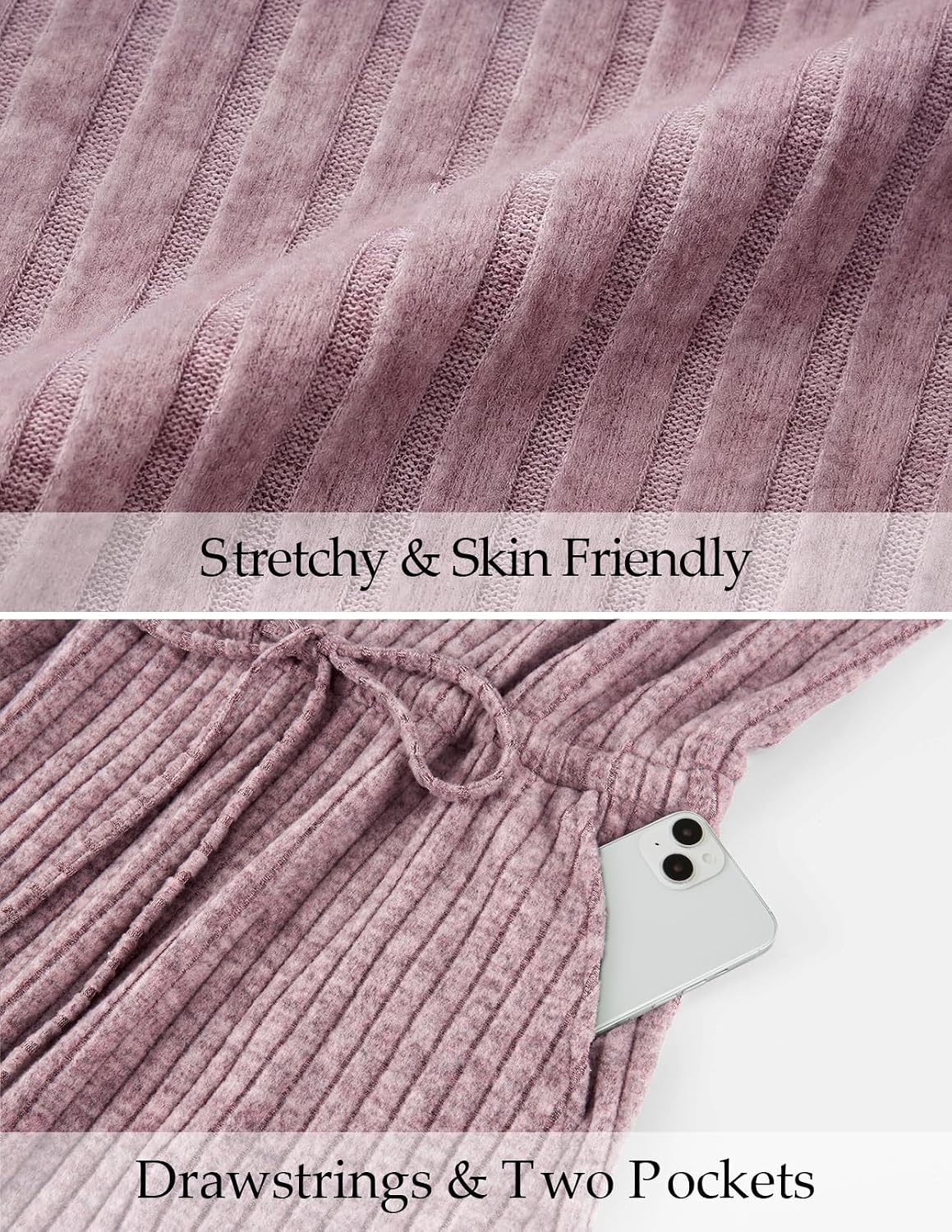 image:imageMEROKEETY Womens Summer Cap Sleeve TShirt Mini Dress 2026 V Neck Stretchable Tie Waist Cinched Beach Vacation Shirt Sundress Pockets Casual Travel Boat OutfitDusty Pink