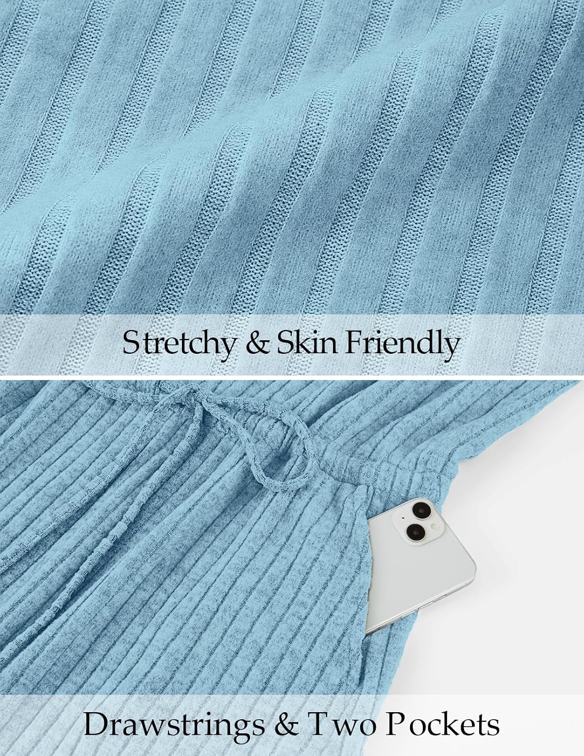 image:imageMEROKEETY Womens Summer Cap Sleeve TShirt Mini Dress 2026 V Neck Stretchable Tie Waist Cinched Beach Vacation Shirt Sundress Pockets Casual Travel Boat OutfitBlue