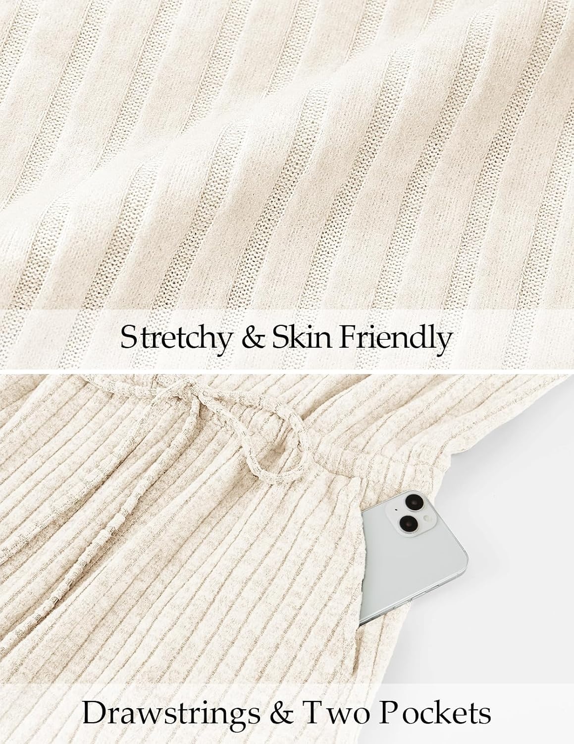 image:imageMEROKEETY Womens Summer Cap Sleeve TShirt Mini Dress 2026 V Neck Stretchable Tie Waist Cinched Beach Vacation Shirt Sundress Pockets Casual Travel Boat OutfitWhite