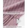 MEROKEETY Women’s Summer Cap Sleeve T-Shirt Mini Dress | 2026, V Neck, Stretchable, Tie Waist, Cinched, Beach Vacation, Shirt Sundress, Pockets, Casual, Travel Boat Outfit(Dusty Pink)