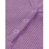 MEROKEETY Womens 2026 Summer Short Sleeve Tops Casual T Shirts | V Neck, Ribbed Knit, Henley, Button Down, Trendy Fashion Basic Tee Shirts Blouses, Going Out Outfits Clothes(Lavender)
