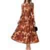 Brown Floral