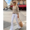 MEROKEETY Women’s Fall Long Sleeve Button Casual Pullover Sweater | Crew Neck, Ribbed Knit, Decorative Gold Buttons, Relaxed Fit, Solid Color, Business Casual, Work, 2026 Winter Outfits(Camel)