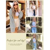 MEROKEETY Womens 2026 Fall Long Sleeve Chunky Knit Cardigan Sweaters | Open Front, Oversized, Lantern Sleeve, Chunky Trendy Cardigan Outerwear, Fashion Winter Outfits Coats(Light Grey)