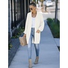 MEROKEETY Womens 2026 Fall Long Sleeve Chunky Knit Cardigan Sweaters | Open Front, Oversized, Lantern Sleeve, Chunky Trendy Cardigan Outerwear, Fashion Winter Outfits Coats(Beige)