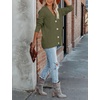 MEROKEETY Womens Fall Cable Knit Button Up Oversized Light Cardigan Sweater | Winter, Cozy, Lightweight, Warm, Cute, Trendy, Open Front, Button Down, Hip Length, Layering, Long Sleeve Coat, With Pockets(Army Green)