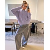 MEROKEETY Women’s Fall Long Sleeve Button Fuzzy Cardigan Sweater(Taro)