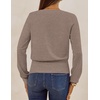 MEROKEETY 2026 Fall V Neck Wrap Sweaters for Women Knit Tops(Camel)