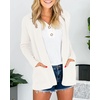 MEROKEETY Women’s Fall Winter Lightweight Cardigans Sweater(Beige)