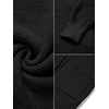 MEROKEETY Women’s Fall Winter Lightweight Cardigans Sweater(Black)