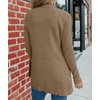 MEROKEETY Women’s Fall Winter Lightweight Cardigans Sweater(Khaki)