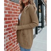 MEROKEETY Women’s Fall Winter Lightweight Cardigans Sweater(Khaki)