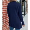 MEROKEETY Women’s Fall Winter Lightweight Cardigans Sweater(Navy)