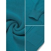 MEROKEETY Women’s Fall Winter Lightweight Cardigans Sweater(Teal)