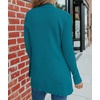 MEROKEETY Women’s Fall Winter Lightweight Cardigans Sweater(Teal)