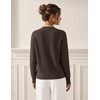 MEROKEETY Women’s Long Sleeve Tie Front Fall Cardigan Chunky Knit Sweaters(Coffee)