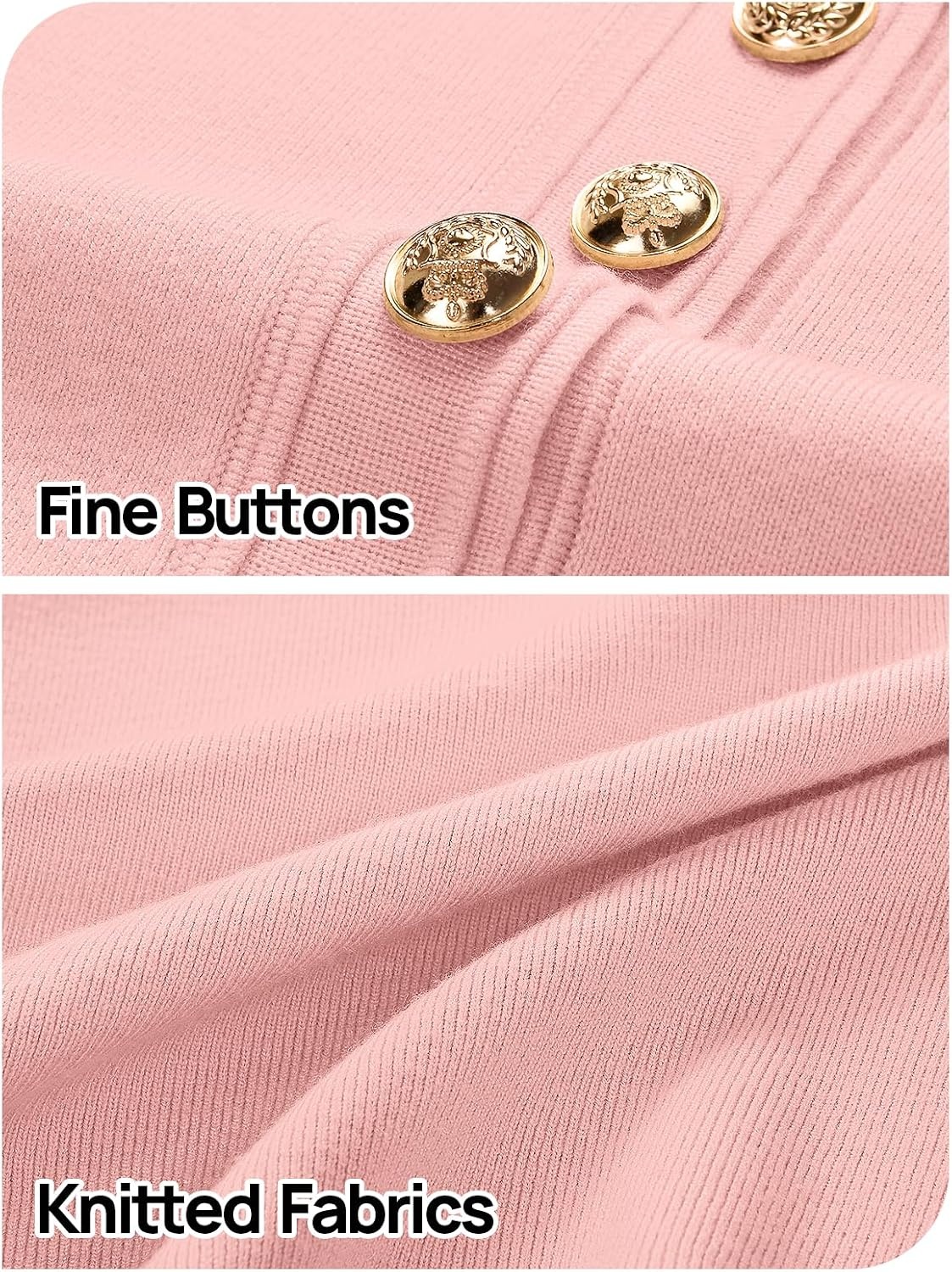 image:imageMEROKEETY Womens Summer Short Sleeve Bodycon Sweater Mini DressPink