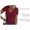 MEROKEETY Womens 2026 Summer Short Sleeve Tops Casual T Shirts(Wine)