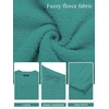 MEROKEETY Women’s Fall Fleece 2 Piece Outfits Pajama Lounge Sets(Lakeblue)
