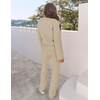 MEROKEETY Women’s Fall Fleece 2 Piece Outfits Pajama Lounge Sets(Lightkhaki)