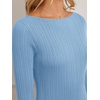 MEROKEETY Women’s Fall Winter Long Sleeve Bodycon Maxi Sweater Dress(Gray Blue)