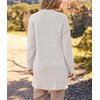 MEROKEETY Womens Fuzzy Chunky Oversized Cardigan Sweaters 2026 Fall Outfits(Bat Off White)