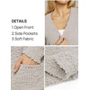 MEROKEETY Womens Fuzzy Chunky Oversized Cardigan Sweaters 2026 Fall Outfits(Bat Off White)