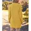 MEROKEETY Womens Fuzzy Chunky Oversized Cardigan Sweaters 2026 Fall Outfits(Mustard)