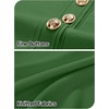 MEROKEETY Women’s Summer Short Sleeve Bodycon Sweater Mini Dress(Green)
