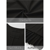 MEROKEETY Women’s 2026 Summer Short Sleeve Peplum Casual Ruffle Tops(Black)