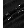 MEROKEETY Womens Fall Long Sleeve V Neck Top Trendy Shirt Business Casual(Black)