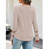 MEROKEETY Womens Long Sleeve Tops Fall Winter Ribbed Sweaters Casual Shirts(Lightmocha)
