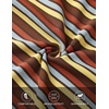 MEROKEETY Womens Summer Tank Tops Striped V Neck Sleeveless Henley Shirts(Brown)