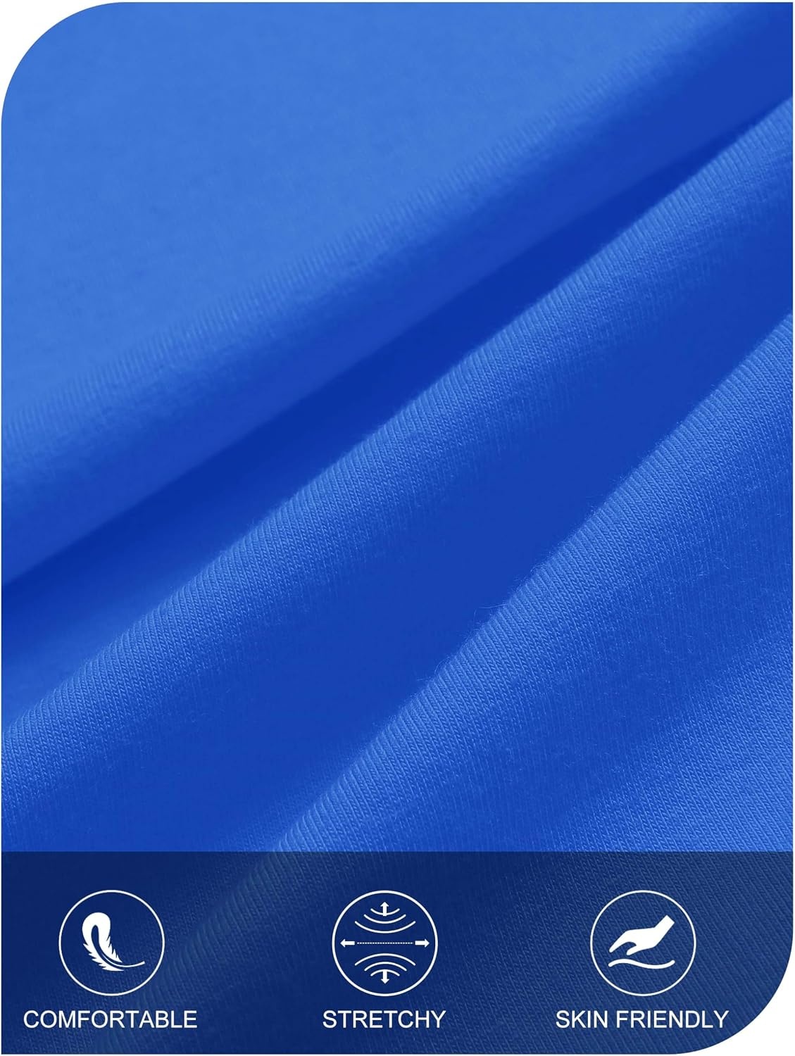 image:imageMEROKEETY Womens Summer Casual Short Sleeve Maxi Long Tshirt Dress 2026Royalblue