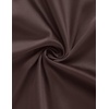 MEROKEETY Womens Satin Strapless Bodycon Wedding Guest Maxi Dress(Coffee)