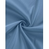 MEROKEETY Womens Satin Strapless Bodycon Wedding Guest Maxi Dress(Dustyblue)