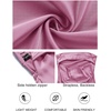MEROKEETY Womens Satin Strapless Bodycon Wedding Guest Maxi Dress(Plum)