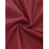MEROKEETY Womens Satin Strapless Bodycon Wedding Guest Maxi Dress(Wine)