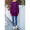 MEROKEETY Women’s 2026 Fall Lightweight Button Up Long Cardigan Sweater(Plum)