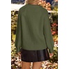 MEROKEETY Women’s Fall Long Sleeve Button Up Cardigan Sweater(Army Green)