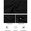 MEROKEETY Women’s Fall Trendy Oversized V Neck Cardigan Sweaters(Black)