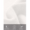 MEROKEETY Womens Off Shoulder Fall Long Sleeve Bodycon Mini Sweater Dress(White)