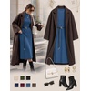 MEROKEETY Women’s Fall Sweater Dress 2026 Winter Long Sleeve Midi Dresses(Dustyblue)